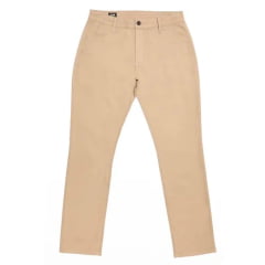 Calça Masculina Lee Sarja Caqui Soft Slim Chino Stretch Ref.2206L