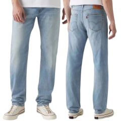 Calça Masculina Levi's 505 Regular Azul Claro Ref:005053068