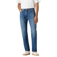 Calça Masculina Levi's 505 Regular Azul Escuro Ref:005053081
