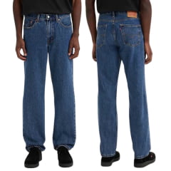 Calça Masculina Levi's 505 Regular Azul Escuro Ref:00505488