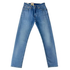 Calça Masculina Levi's 505 Regular Jeans Claro Ref:LB5050065