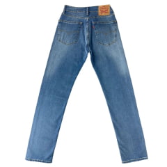 Calça Masculina Levi's 505 Regular Jeans Claro Ref:LB5050065