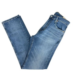 Calça Masculina Levi's 505 Regular Stretch Azul Médio Ref:005053076