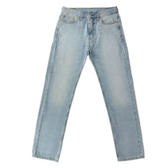 Calça Masculina Levi's 505 Regular Stretch Jeans Claro Ref:005053075