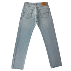 Calça Masculina Levi's 505 Regular Stretch Jeans Claro Ref:005053075