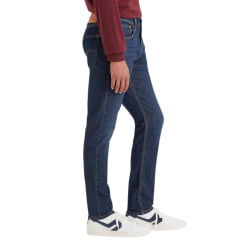 Calça Masculina Levi's 512 Slim Taper Jeans Escuro Ref:288331283