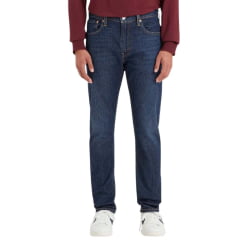 Calça Masculina Levi's 512 Slim Taper Jeans Escuro Ref:288331283