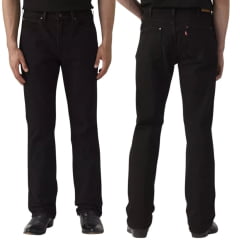 Calça Masculina Levi's Jeans 537 For Cowboys Western Preto Bootcut Stretch Ref:000XI0024
