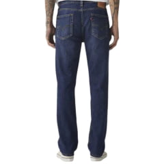 Calça Masculina Levi's Jeans Azul 514 Straight Com Stretch Ref:005141964