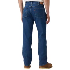 Calça Masculina Levi's Jeans Azul 557 For Cowboys Western Straight Stretch Ref:001Y00003