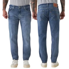 Calça Masculina Levi's Jeans Azul Claro 511 Slim Com Strech Ref: LB 5110066