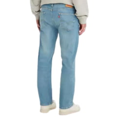 Calça Masculina Levi's Jeans Azul Claro 514 Straight Com Stretch Ref:005141286