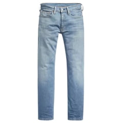 Calça Masculina Levi's Jeans Azul Claro 514 Straight Com Stretch Ref:005141286