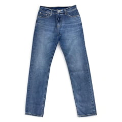 Calça Masculina Levi's Jeans Azul Delavê 505 Regular Stretch Ref: 5050058