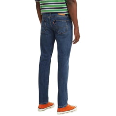 Calça Masculina Levi's Jeans Azul Destroyer 511 Slim Com Stretch Ref:0451152987