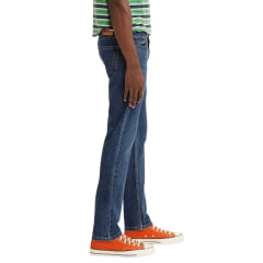 Calça Masculina Levi's Jeans Azul Destroyer 511 Slim Com Stretch Ref:0451152987