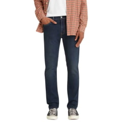 Calça Masculina Levi's Jeans Azul Escuro 511 Slim Ref:045115228