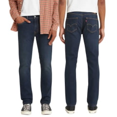 Calça Masculina Levi's Jeans Azul Escuro 511 Slim Ref:045115228