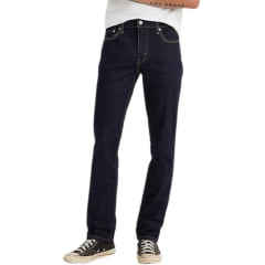 Calça Masculina Levi's Jeans Azul Escuro 511 Slim Stretch Ref:045111042