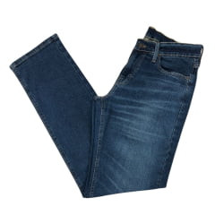 Calça Masculina Levi's Jeans Azul Escuro 514 Straight Com Stretch - Ref. LB5140057