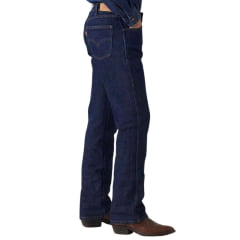 Calça Masculina Levi's Jeans Azul Escuro 537 For Cowboys Western Bootcut Stretch Ref:000XI0018