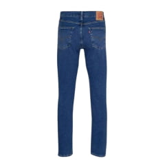 Calça Masculina Levi's Jeans Azul Médio 505 Regular com Stretch - Ref.LB5057007