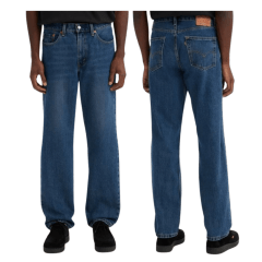 Calça Masculina Levi's Jeans Azul Médio 505 Regular Reta REF: LB5050059