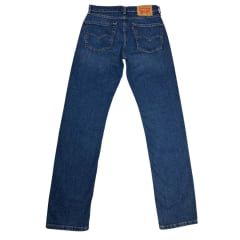 Calça Masculina Levi's Jeans Azul Médio 505 Regular Stretch Ref: 5052869