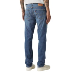 Calça Masculina Levi's Jeans Azul Médio 511 Slim Lightweight Denim Strech Ref:045116106