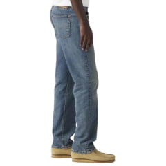 Calça Masculina Levi's Jeans Azul Médio 514 Straight Stretch Regular Flex Ref: 005141493