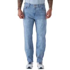 Calça Masculina Levi's Jeans Claro 505 Regular Com Strech Ref:LB5050063