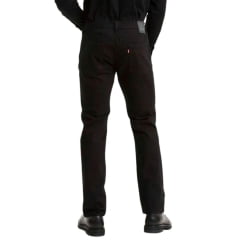 Calça Masculina Levi's Jeans Preto 514 Straight Com Stretch Ref: 005140730
