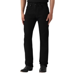 Calça Masculina Levi's Jeans Preto 557 For Cowboys Western Straight Stretch Ref:001Y00000
