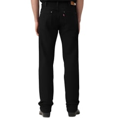 Calça Masculina Levi's Jeans Preto 557 For Cowboys Western Straight Stretch Ref:001Y00000