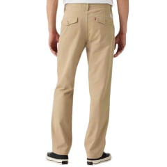 Calça Masculina Levi's XX Chino Authentic Relaxed 100% Cotton Bege Escuro Ref: A57530064