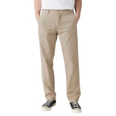 Calça Masculina Levi's XX Chino Authentic Relaxed Lighweight Caqui Claro Ref: A57530044