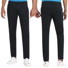 Calça Masculina Levi's XX Chino Slim De Sarja Com Stretch Chumbo Escuro Ref. 852270044