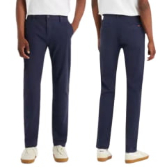 Calça Masculina Levi's XX Chino Slim Taper Azul Marinho Com Stretch Ref:852270047