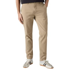 Calça Masculina Levi's XX Chino Standard Taper Stretch Bege Escuro Ref: 171960011
