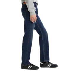 Calça Masculina Levi's Jeans Azul Escuro 505 Regular Stretch - Ref.005052855 Fab. Vietnã