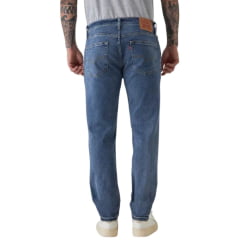 Calça Masculina Levi's Jeans Azul Médio 511 Slim Com Strech Ref:LB5110063