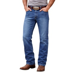 Calça Masculina Ox Horns Jeans Azul Claro 100% Algodão Ref:2721