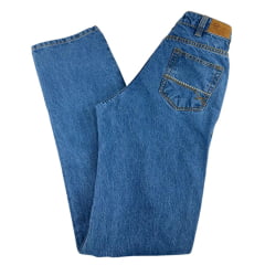 Calça Masculina Ox Horns Jeans Azul Médio 100% Algodão Ref:2727