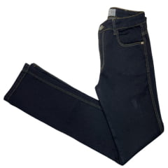 Calça Masculina Pura Raça Jeans Preta Corte Reto Ref.0705110