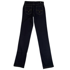 Calça Masculina Pura Raça Jeans Preta Corte Reto Ref.0705110