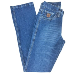 Calça Masculina Race Bull Tradicional Stone Bigode Bordado Verde Ref: 034.ST