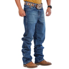 Calça Masculina Rodeo Farm Jeans Destroyer Modelo Brutão Bolso Bordado Ref: 100 50 00006