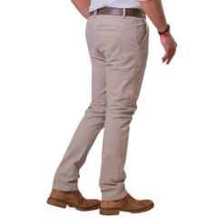 Calça Masculina Texas Farm Sarja Caqui Casual Bootcut Ref: PDMS001