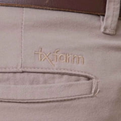 Calça Masculina Texas Farm Sarja Caqui Casual Bootcut Ref: PDMS001