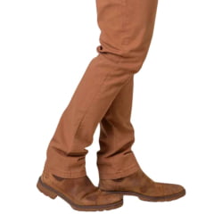 Calça Masculina Texas Farm Sarja Caramelo Casual Bootcut Ref: PDMS001